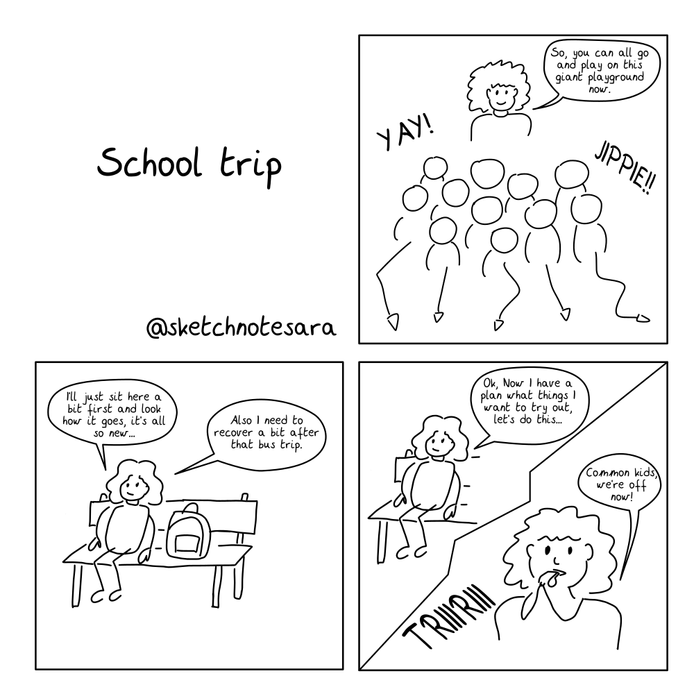 Comic: School trip