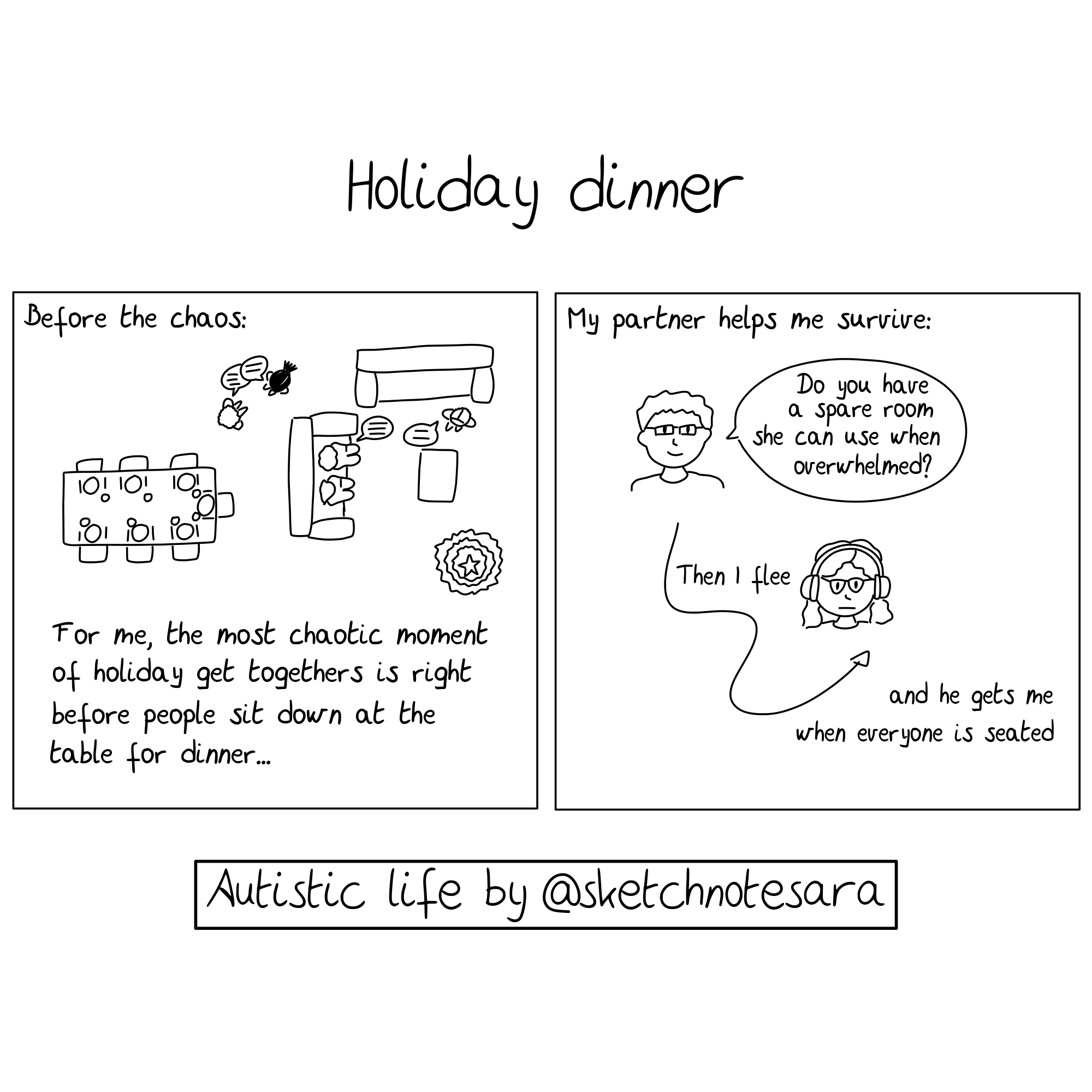 Comic: Holiday dinner