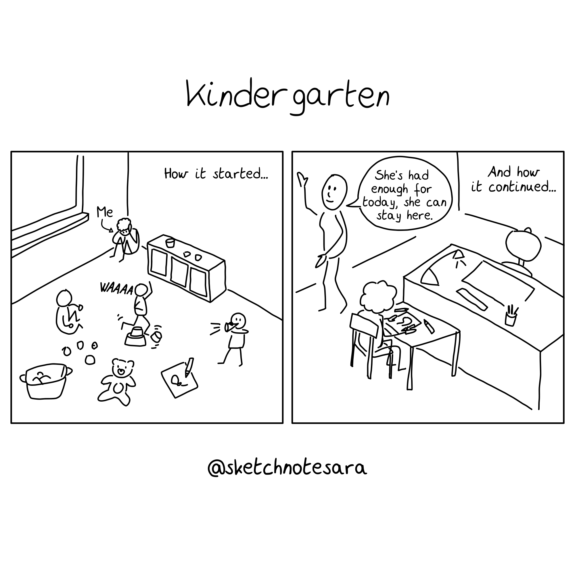 Comic: Kindergarten