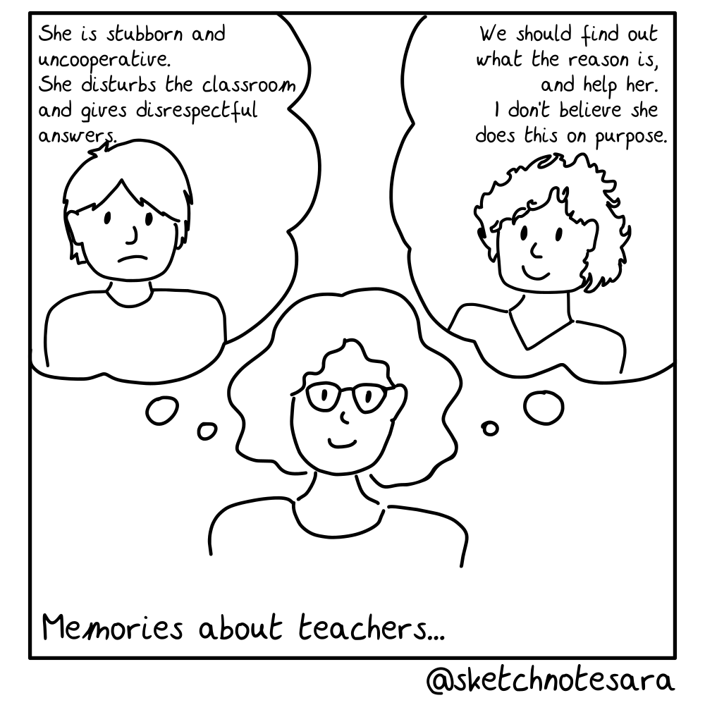 Comic: Memories about teachers