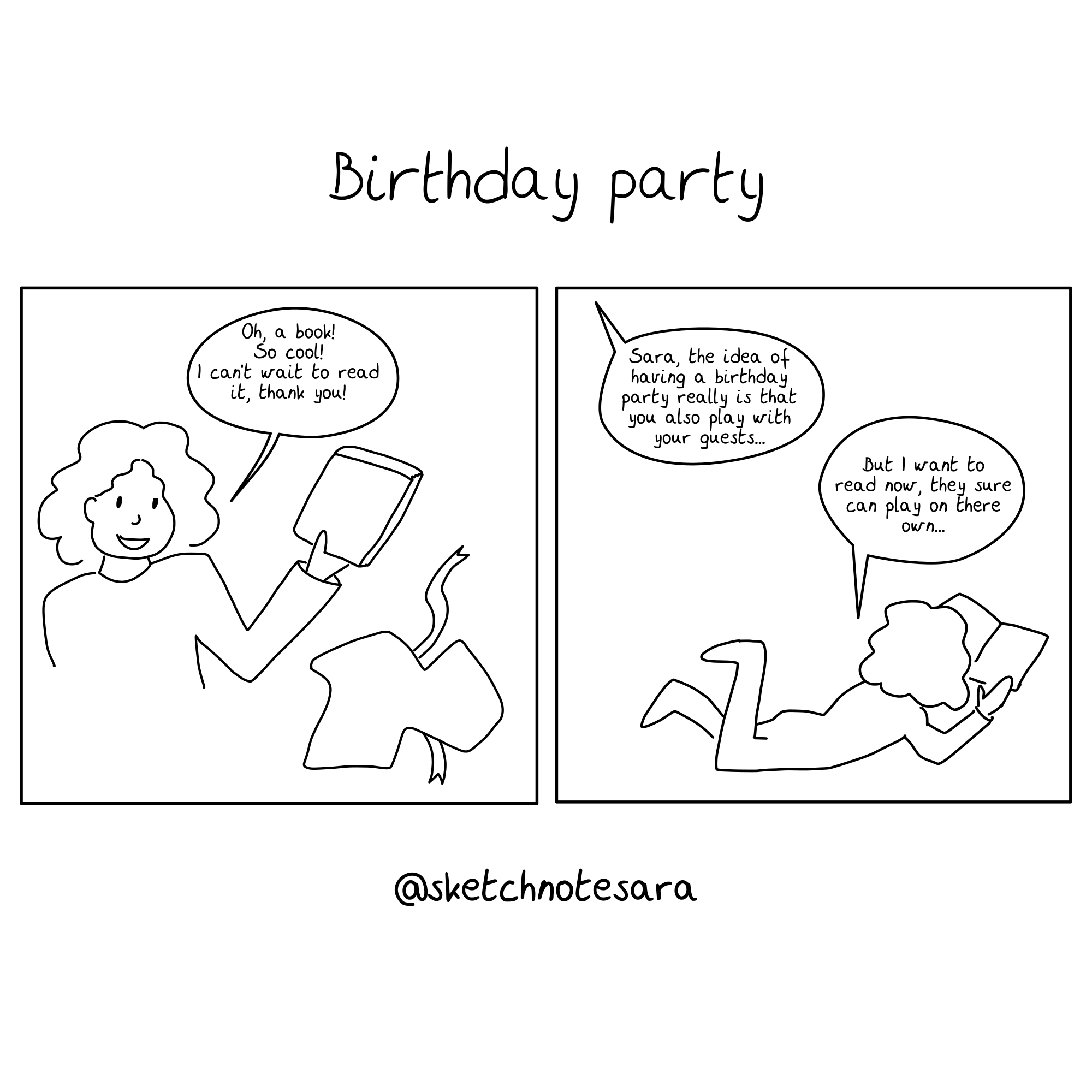 Comic: Birthday party