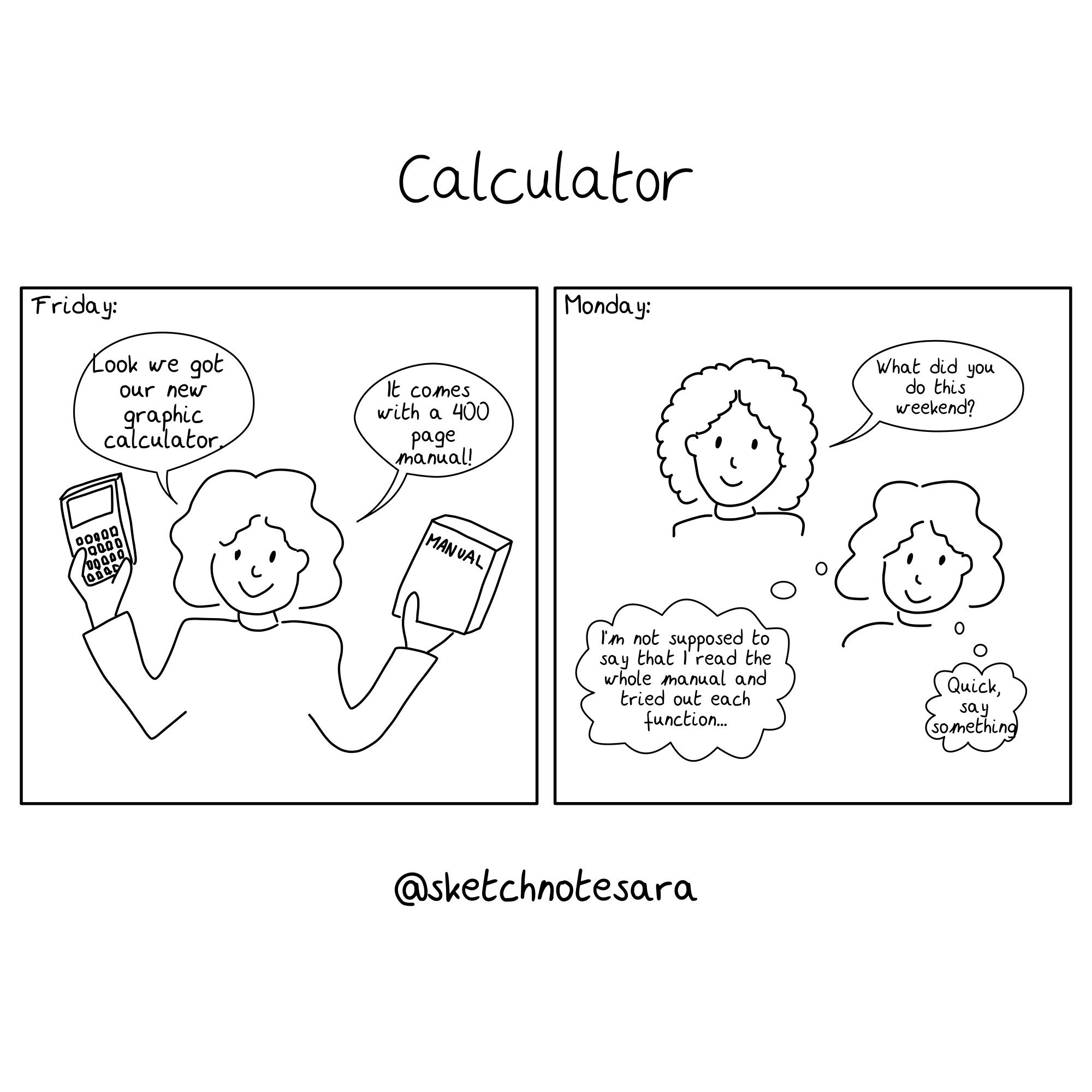 Comic: Calculator